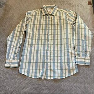 Mizzen Main l/s button up shirt mens large trim fit NWOT‎